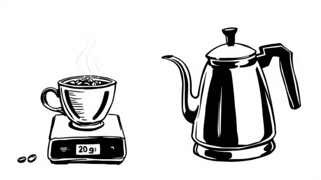 コーヒー豆20gとお湯の黄金比率🔥 これだけ覚えればカフェより美味しく淹れられる完全マニュアル