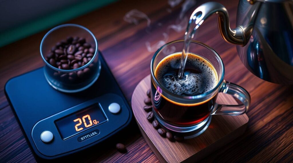 コーヒー豆20gで作れるコーヒーの量は約300mlで2杯分