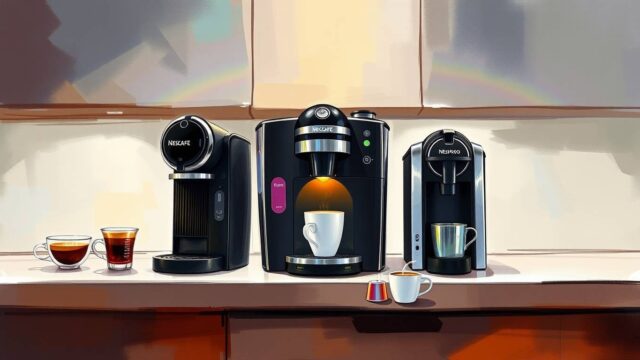 【2025年最新】ネスカフェ コーヒーメーカー 比較まとめ🔍 バリスタとドルチェグストどっちがいいの？