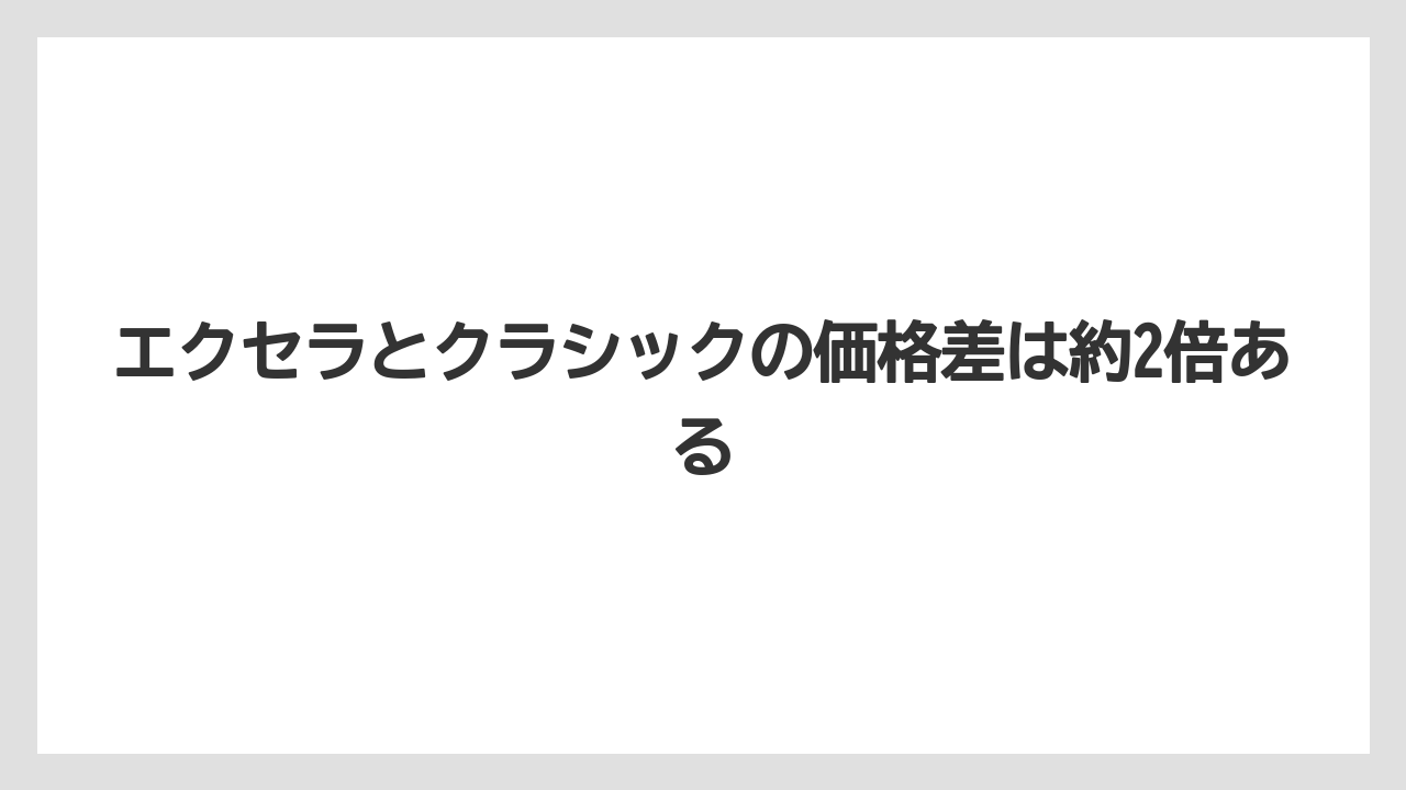 【コーヒー】【コーヒー粉】【コーヒー豆】【ドリップコーヒー】【焙煎】エクセラとクラシックの価格差は約2倍ある