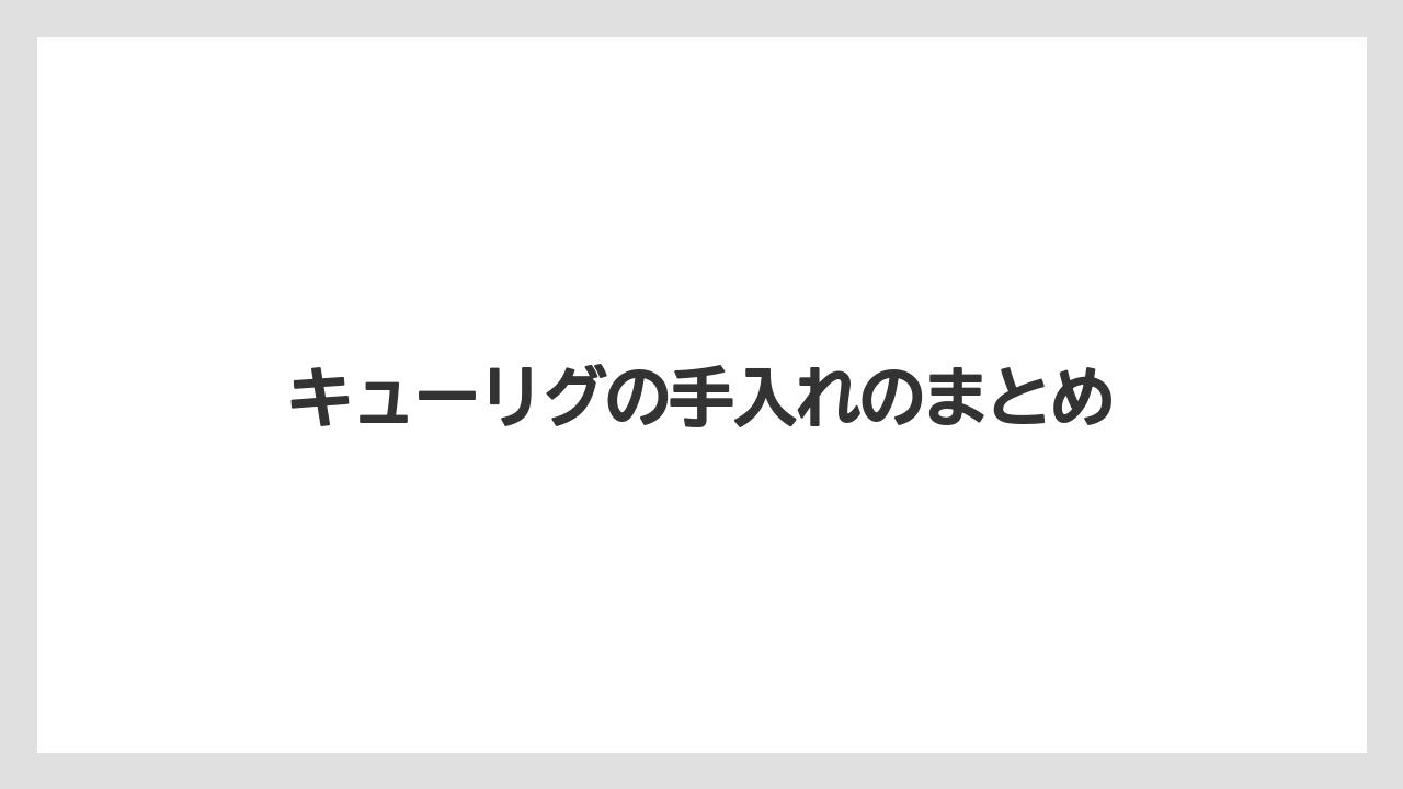 【カプセル】【キューリグ】【コーヒーマシン】【ドリップ】【洗浄】キューリグの手入れのまとめ
