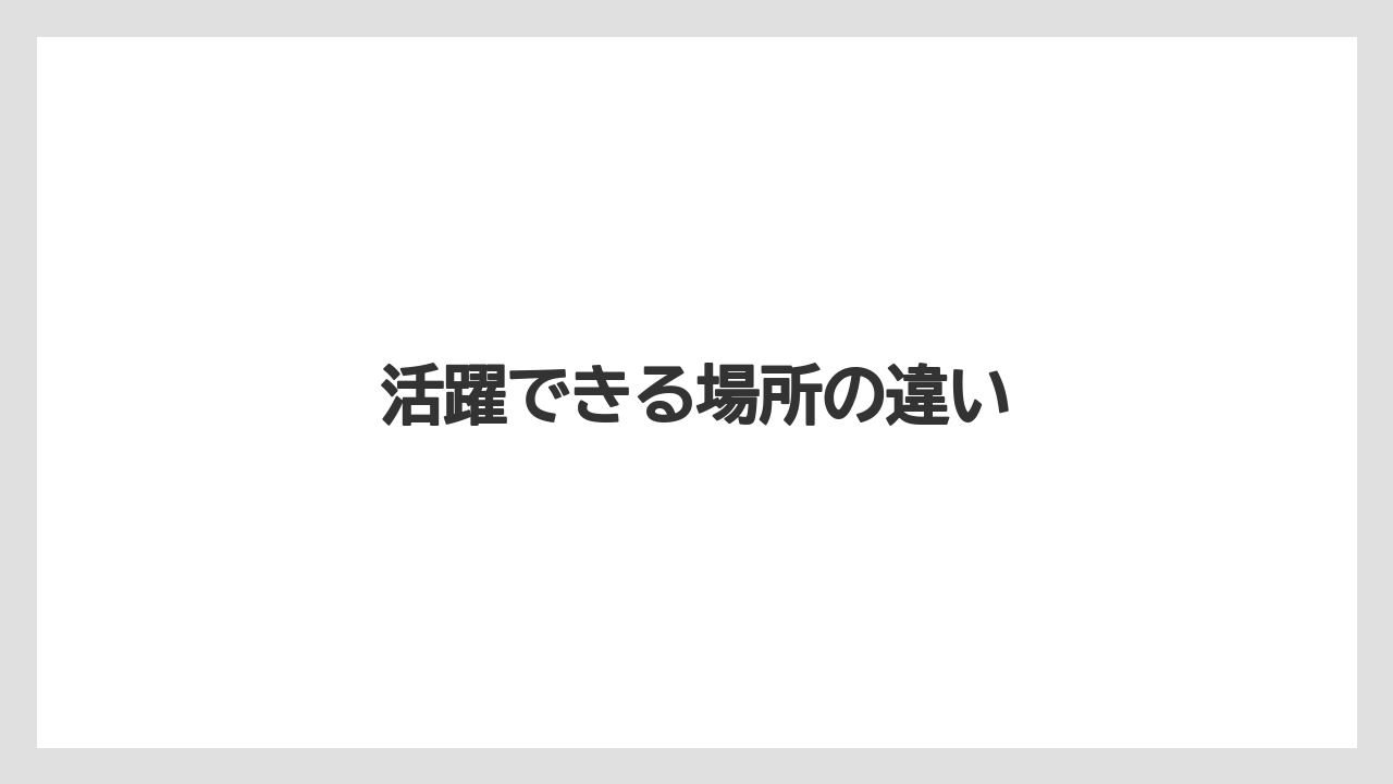 【エスプレッソマシン】【コーヒー豆】【ドリッパー】【ドリップ】【バリスタ】活躍できる場所の違い
